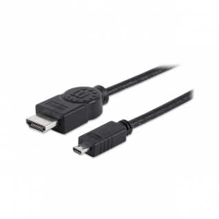 Cable Manhattan HDMI (Macho) - Micro HDMI (Macho) | 4K / 30Hz | 2 metros | 324427