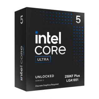 Procesador Intel Core Ultra 5 250KF | 18 Núcleos | Hasta 5.2 GHz | 30 MB Caché | Socket LGA 1851 | No Incluye Disipador | BX80768250KF