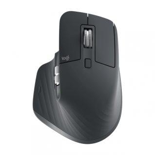 Mouse Ergonómico Logitech MX Master 3S | Inalámbrico | 8000 dpi | Batería recargable | Color Grafito | 910-006561