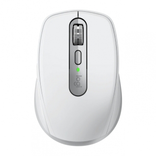 Mouse Inalámbrico Logitech MX Anywhere 3S | Hasta 8000 DPI | Sensor Óptico de Alta Precisión Darkfield | 99 g | 6 Botones | Hasta 70 Días de Batería Recargable | 2.4 GHz / Bluetooth | Trabaja en Cualquier Superficie | Gris | 910-006933