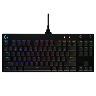 Teclado Gamer Mecánico Logitech G PRO - Switch Clicky - Inglés - 920-009388