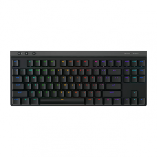 Teclado Mecánico Inalámbrico G515 LIGHTSPEED TKL | Receptor USB / Bluetooth / Cable | Switch Táctil | Color Negro | Inglés | 920-012423