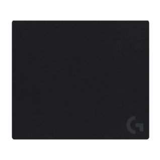 Mousepad Gamer Logitech G640 | 460 x 400 x 3 mm | Base de Goma Antideslizante | Optimizado para Mouse Logitech G | Negro | 943-000797