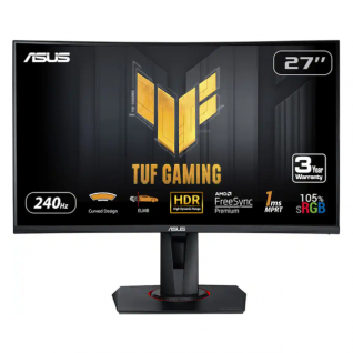 Monitor Gamer ASUS TUF Gaming VG27VQMY | 27" | Full HD | 240Hz | Adaptive-Sync / FreeSync | HDMI / DisplayPort | Negro | VG27VQMY
