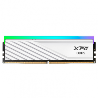 Memoria RAM XPG Lancer Blade RGB DDR5 | 6000MHz | 16GB | CL48 | XMP | Blanca | AX5U6000C4816G-SLABRWH
