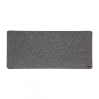 Mousepad Acteck Vibe Felt Plus TF620 | 900 x 400 x 2 mm | Superficie de Fieltro con Textura Afelpada | Base Antideslizante | Gris Oscuro | AC-934497