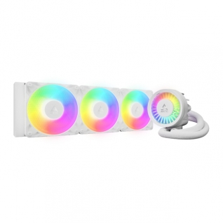 Enfriamiento Líquido Arctic Liquid Freezer III Pro 360 A-RGB | 398 mm | 600 a 3000 RPM | AM5 / AM4 | LGA 1851 / 1700 | ARGB | Blanco | ACFRE00188A