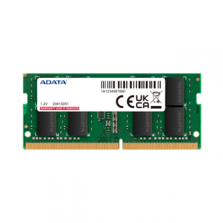 Memoria RAM SO-DIMM ADATA Premier | 8GB | DDR4 | 2666 MT/s | CL19 | Non-ECC | Para Laptop | Verde / Negro / Blanco | AD4S26668G19-SGN