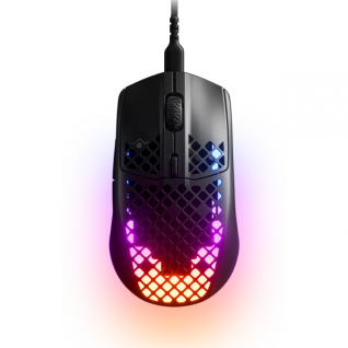 Mouse Alámbrico SteelSeries Aerox 3 Onyx RGB | 8,500DPI | IP54 | 62611