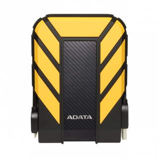 Disco Duro Externo ADATA HD710 Pro | 1TB | USB 3.2 | Resistencia al Agua IPX8 | Resistencia al Polvo IP6X | Grado Militar | Amarillo | AHD710P-1TU31-CYL