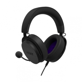 Diadema Alámbrica NZXT Relay | Micrófono Unidireccional Desmontable | Audio Hi-Res | DTS Headphone: X (Audio 3D) | PC / Mac / PlayStation / Xbox / Switch / Móvil | Negro| AP-WCB40-B2