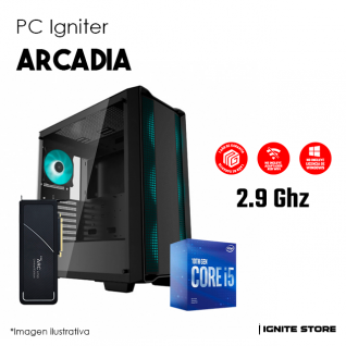PC Igniter Arcadia i5 10400F + 16GB de RAM + Intel ARC A750