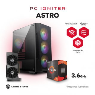 PC IGNITER ASTRO - R5 5500 + RTX 3060