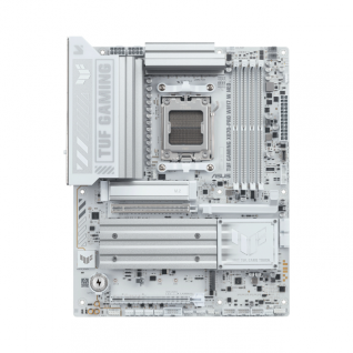 Tarjeta Madre ASUS TUF GAMING X870-PRO WIFI7 W NEO | ATX | Socket AM5 | Chipset AMD X870 | DDR5 (Hasta 256GB) | HDMI / USB-C | Wi-Fi 7 | Bluetooth 5.4 | Blanco | TUF GAMING X870-PRO WIFI7 W NEO
