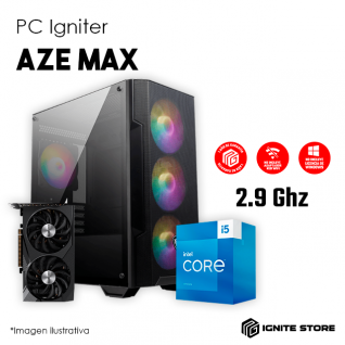 PC IGNITER AZE MAX - INTEL I5 12400F + RTX 3060
