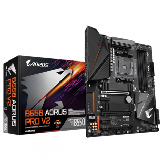 TARJETA MADRE GIGABYTE B550 AORUS PRO V2 (REV 1.0) - AM4 DDR4 - B550 AORUS PRO V2