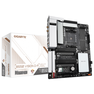 Tarjeta madre Gigabyte B550 Vision D-P | AM4 | DDR4 | 2x Thunderbolt | B550 VISION D-P