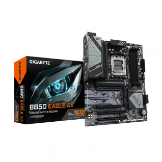 Tarjeta Madre GIGABYTE B650 Eagle AX | ATX | Socket AM5 | AMD B650 | RAM DDR5 / 256GB (Máx) | DisplayPort / HDMI | B650 EAGLE AX