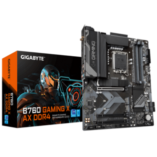 TARJETA MADRE GIGABYTE  B760 GAMING X AX DDR4 (REV 1.0) - LGA1700 DDR4 WIFI - B760 GAMING X AX DDR4