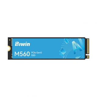 Unidad SSD BIWIN M560 | 1TB | M.2 2280 | NVMe PCIe 5.0 | 11,000 MB/s Lectura | 9,700 MB/s Escritura | BM560NN01TB-RGX