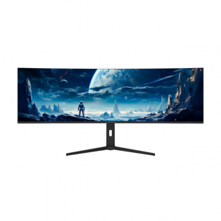 Monitor Gamer Curvo Balamrush Exorvit Earth MZX49C | 49" | DQHD (5120 x 1440) | IPS | 144 Hz | 1 ms | BR-940665