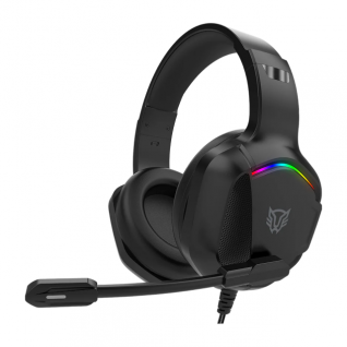 Diadema Alámbrica Balam Rush Orphix II HS699 | Micrófono Omnidireccional | Jack 3.5 mm | PC / Dispositivos Móviles / Consolas | RGB | Negro | BR-941181