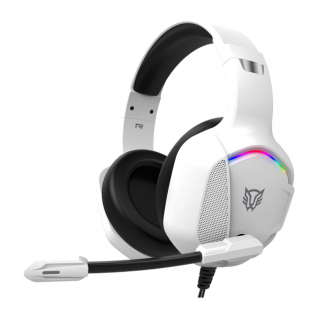 Diadema Alámbrica Balam Rush Orphix II HS699 | Micrófono Omnidireccional | Jack 3.5 mm | PC / Dispositivos Móviles / Consolas | RGB | Blanco | BR-941198