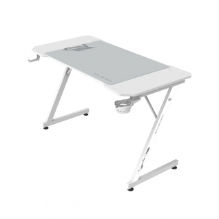 Escritorio Gamer Balamrush Olympus Spot MRX4000 | 120 x 60 cm  | Hasta 100Kg | Porta Vasos/Headset | Incluye mousepad | Color Blanco | BR-941426