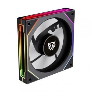 Ventilador Balam Rush Eolox Link EXL95 | 120mm | 600 a 1800 RPM | 30 dB | 4 Pines | ARGB | Negro | BR-942348