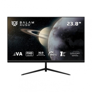 Monitor Acteck Balam Rush Titan MTG24Y | 23.8" | FHD | 1920 x 1080 (VA) | 180 Hz | 1 ms | FreeSync / G-Sync | BR-943055