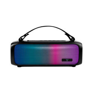 Bocina Bluetooth Vorago BSP-260 | Bluetooth 5.1 | TWS | Aux 3.5mm | Manos libres | USB C | 7hrs de batería | RGB | BSP-260