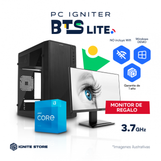 PC Igniter BTS LITE - i3 10105 + Monitor MSI 21.5"