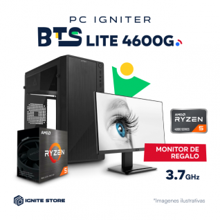 PC Igniter BTS Lite - R5 4600G + Monitor 21.5"