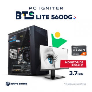 PC IGNITER BTS LITE - RYZEN 5 5600GT + MONITOR 27"