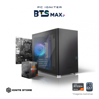 PC Igniter BTS Max | R7 5700G | 16GB de RAM | SSD 512GB + Adaptador Wi-Fi