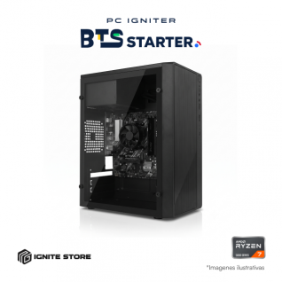 PC Igniter BTS Starter | AMD Ryzen 7 5700G | 8GB RAM DDR4 | SSD 500GB M.2 + Adaptador Wi-Fi de Regalo