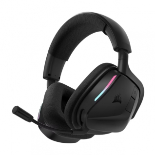 Diadema Inalámbrica Corsair VOID WIRELESS v2 | Micrófono Omnidireccional | Hasta 60 Hrs de Batería | PC / Mac / PlayStation / Móvil | Negro | CA-9011379-WW