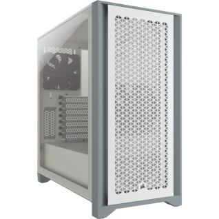 GABINETE CORSAIR ICUE 4000D AIRFLOW WHITE TG ATX CC-9011201-WW