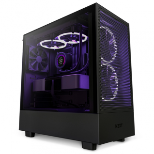 Gabinete gamer NZXT H5 Flow Black | ATX | mATX | CC-H51FB-01