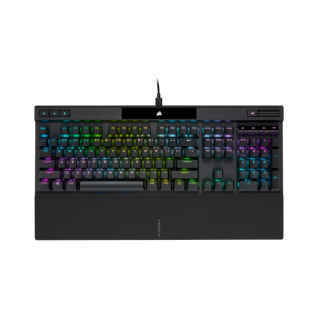 Teclado Mecánico Corsair K70 RGB PRO | Alámbrico | Full Size  (104 Teclas) | Switches Cheery MX Speed | PC/MAC | Color Negro | CH-9109414-NA