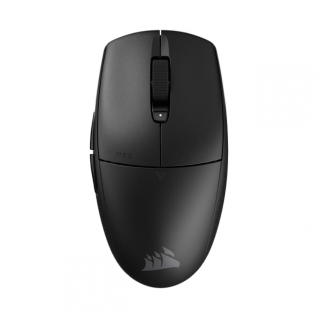 Mouse Gamer Inal&aacute;mbrico Corsair M55 WIRELESS | Hasta 185 Horas de Bater&iacute;a | M&aacute;x. 24000 DPI | M&aacute;x. 1000Hz | Sensor &Oacute;ptico L&aacute;ser | 85g | 6 Botones Programables | 2.4GHz SLIPSTREAM / Bluetooth | Negro | CH-931F000-WW