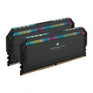 Kit de Memoria RAM DDR5 | 64GB  ( 2 x 32GB ) | 6000MHz | CL40 | Corsair Dominator Platinum RGB | CMT64GX5M2B6000C40