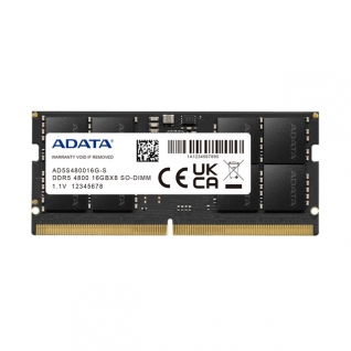 MEMORIA RAM SODIMM DDR5 16GB 4800MT/s CL40 ADATA / AD5S480016G-S