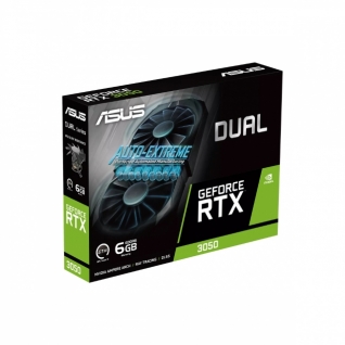 Tarjeta de Video ASUS NVIDIA Dual GeForce RTX 3050  | 6GB 128-bit GDDR6 | PCI Express 4.0 | DUAL-RTX3050-6G