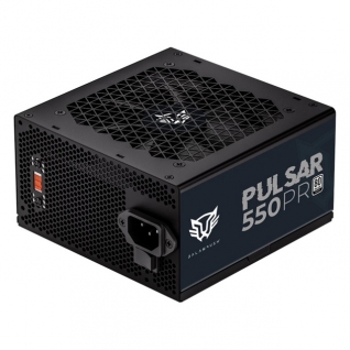 Fuente de Poder Balam Rush Pulsar 550PR | 550W | 80 PLUS White | ATX | No Modular | Bajo Nivel de Ruido | Negro | BR-937726