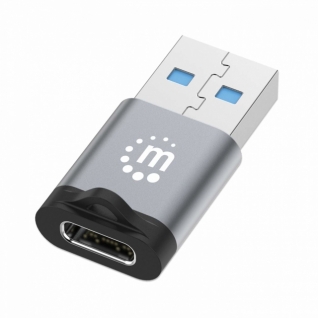 Adaptador USB-A Macho Manhattan | USB-C Hembra | 356305