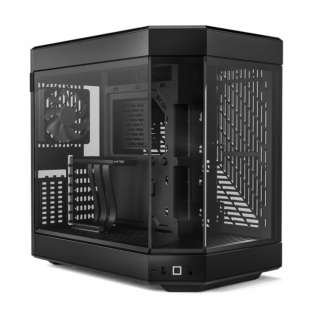 Gabinete HYTE Y60 | Media Torre | E-ATX / ATX / Micro-ATX / Mini-ITX | USB 3.0 / USB 3.2 | Cristal Templado | Negro (Pitch Black) | CS-HYTE-Y60-B