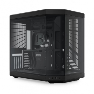 Gabinete HYTE Y70 | Media Torre | E-ATX / ATX / Micro-ATX / Mini-ITX | USB 3.2 | Cristal Templado | Negro (Pitch Black) | CS-HYTE-Y70-B