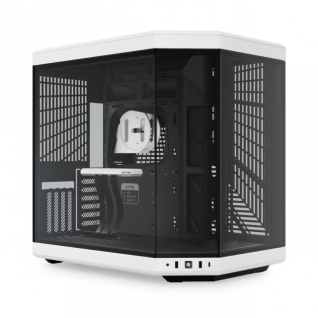 Gabinete HYTE Y70 | Media Torre | E-ATX / ATX / Micro-ATX / Mini-ITX | USB 3.2 | Cristal Templado | Blanco / Negro (Panda) | CS-HYTE-Y70-BW