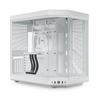 Gabinete HYTE Y70 | Media Torre | E-ATX / ATX / Micro-ATX / Mini-ITX | USB 3.2 | Cristal Templado | Blanco (Snow White) | CS-HYTE-Y70-WW